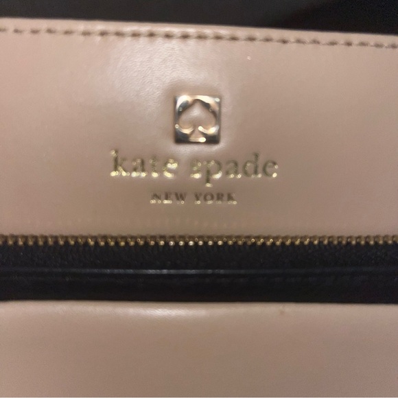 NWOT ♠️Kate Spade ♠️ tan leather crossbody/shoulder bag - Picture 5 of 14